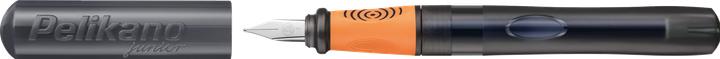 Actual product image Pelikan o Junior scribe foot. Left-hand Anthracite L (Black, Charcoal, 1x)