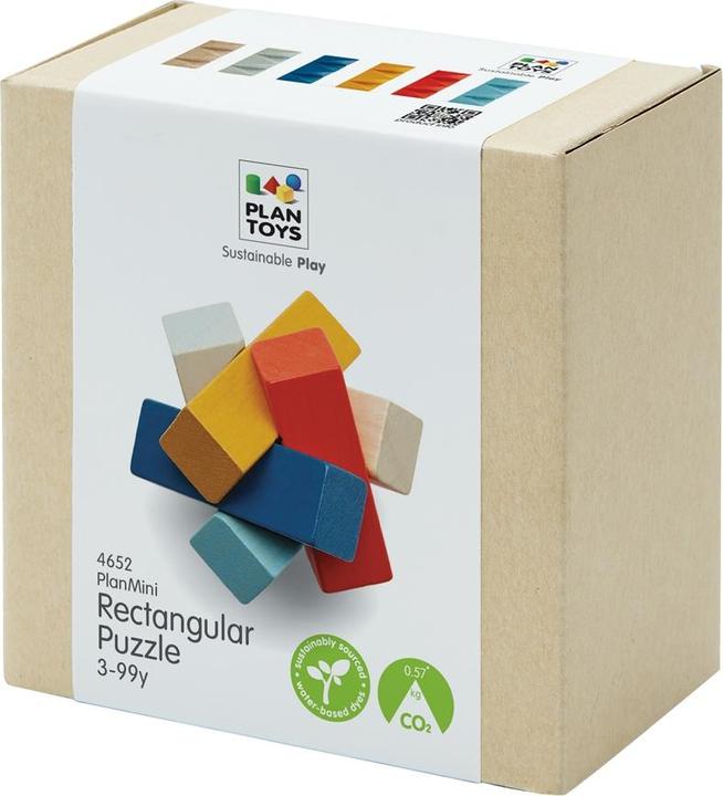 Produktbild Plantoys Rechteck-Puzzle (6 Teile)