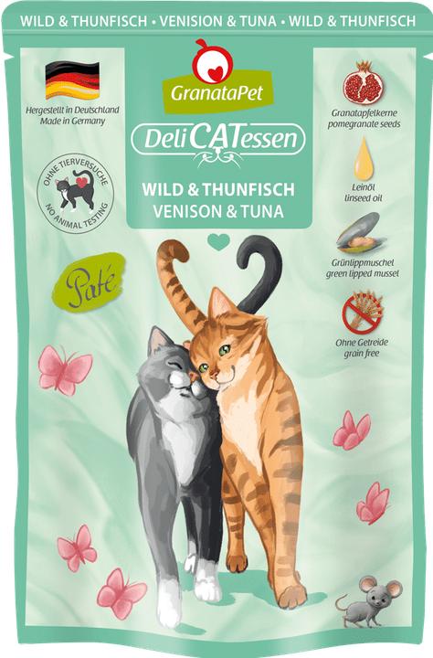 Produktbild Granatapet Delicatessen Pouch Wild & Thunfisch (Adult, 1 Stk., 85 g)