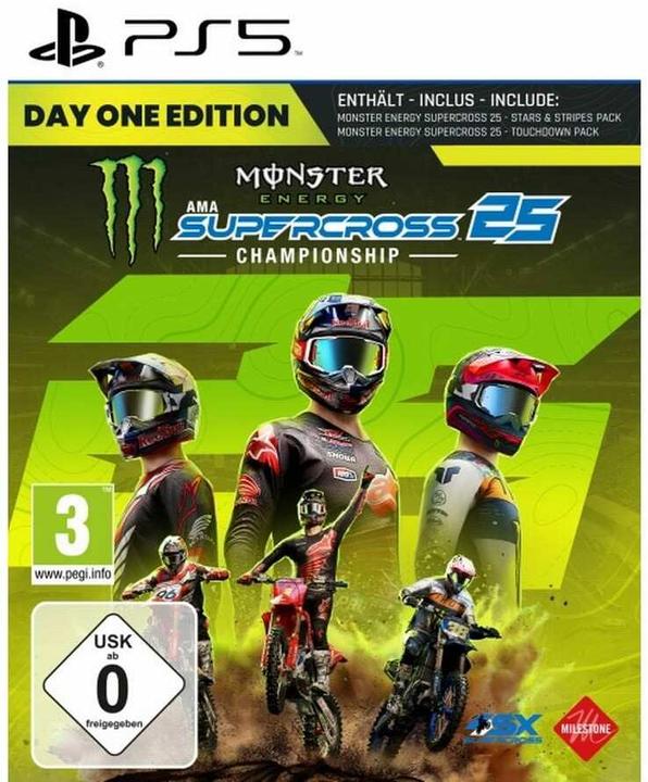 Image du produit Milestone Monster Energy Supercross 25 - Le jeu vidéo officiel D1 (PS5, DE)
