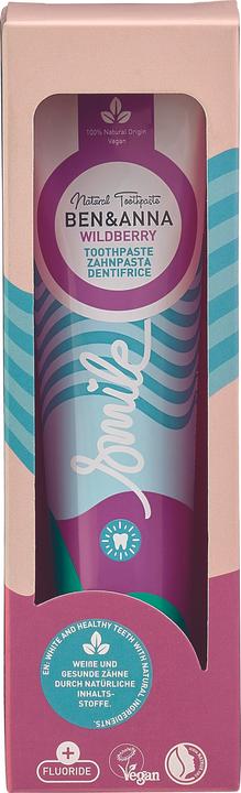 Immagine prodotto Ben & Anna BEN&ANNA Natural Dentifricio naturalna pasta do zębów Wildberry 75ml (75 ml)