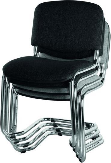 Produktbild Freischwinger Stapelstuhl-Set 4 Stück