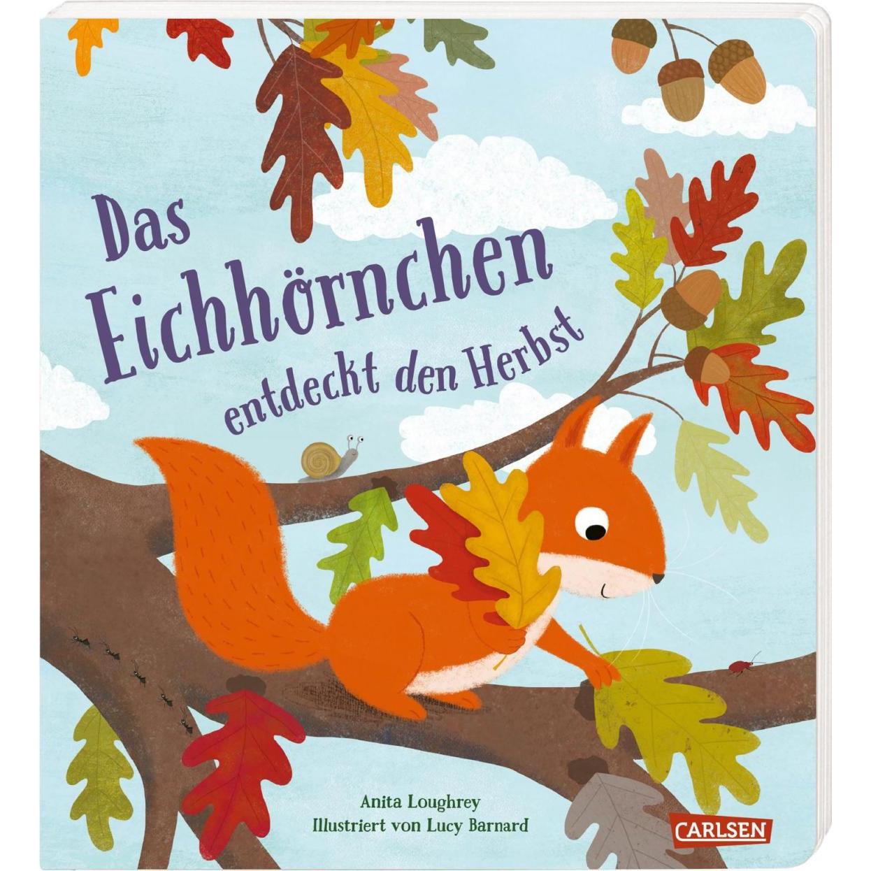 Das Eichhörnchen entdeckt den Herbst, Kinderbücher von Anita Loughrey