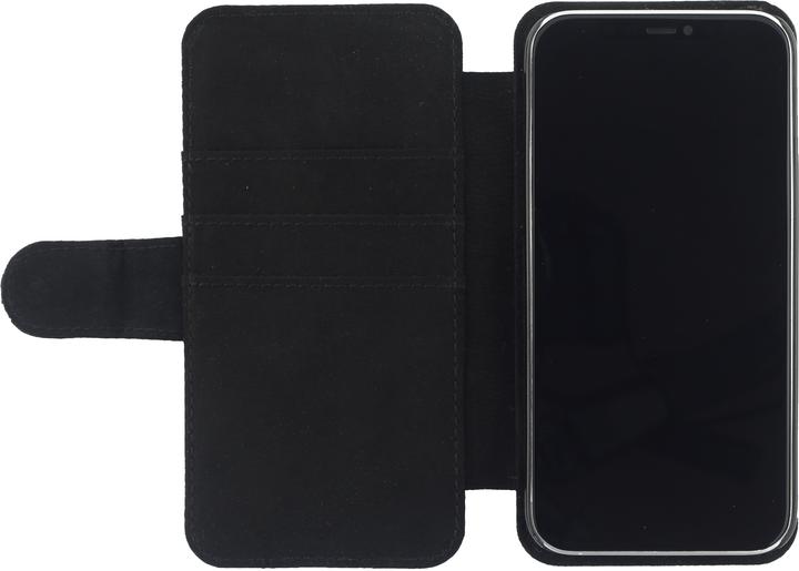 Actual product image PhoneLook Coque Wallet noir Turtles lines on black (Apple iPhone 12)