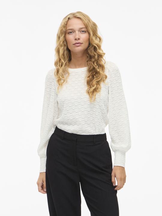 Immagine prodotto Vila VISILLA Rundhals Oberteil mit langen Ärmeln (M, S)