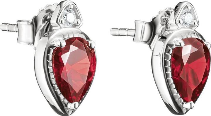 Immagine prodotto Thomas Sabo Ohrstecker Tropfen Granatrot Elyndra Silber (Argento 925)