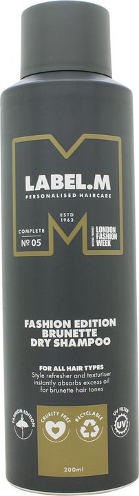 Actual product image Label.M Fashion Edition Brunette Dry Shampoo 200 ml (200 ml, Dry shampoo)