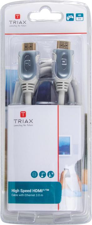 Actual product image Triax HDMI3.0M High Speed HDMI Cable with Ethernet (3 m)