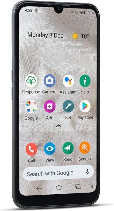Actual product image Doro 8100 Plus without power supply unit (32 GB, Black, 6.10", Single SIM, 17 Mpx, 4G)