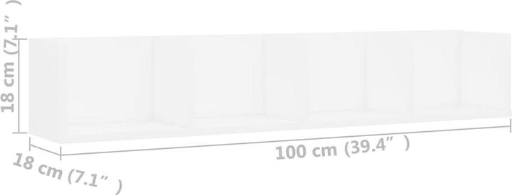 Immagine prodotto vidaXL Hillier (100 x 18 x 18 cm)