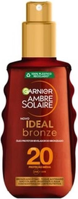Image du produit Garnier Ambre Solaire Ideal Bronze Protective Oil Spf20 150ml (Huile solaire, SPF 20, 150 ml)