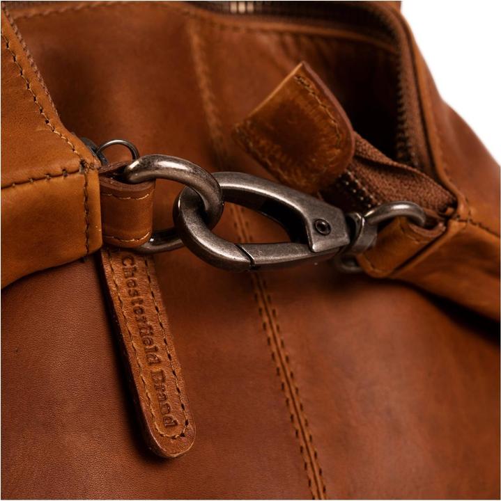 Actual product image Chesterfield Wax Pull Up City Backpack Leather 40 cm