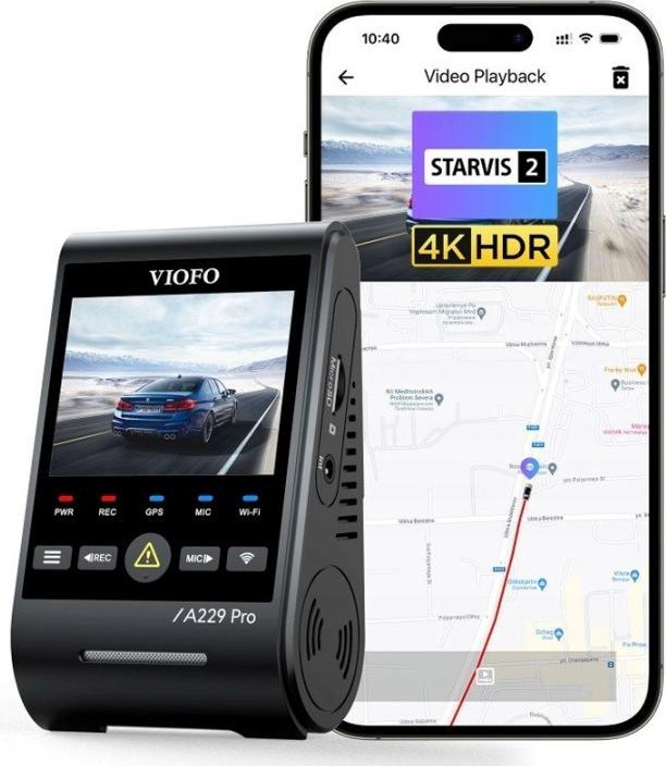 Produktbild Viofo A229 Pro Front (Eingebautes Mikrofon, GPS-Empfänger, 4K)
