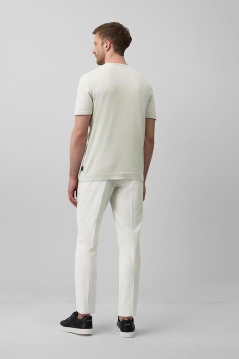 Produktbild s.Oliver Strickpullover Gestricktes T-Shirt aus Baumwoll-Seidenmix (S)
