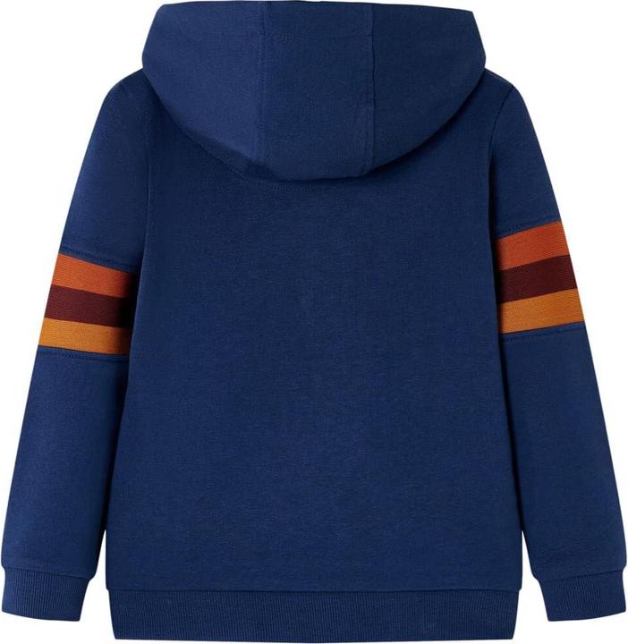 Produktbild VidaXL Kinder-Kapuzenpullover Marineblau 104,Material: 92 (104)