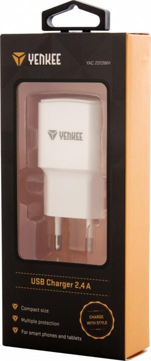 Produktbild Yenkee USB-A-Wandladegerät (12 W, 1 Port)