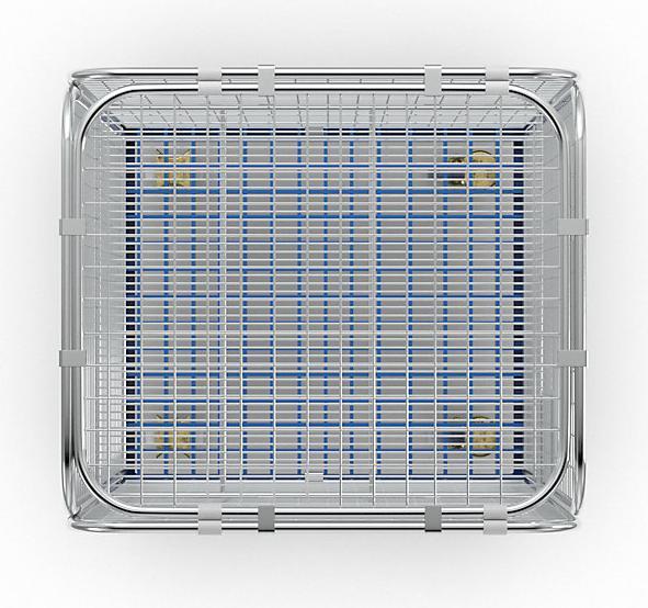 Actual product image kaiserkraft Roll container SAFE (500 kg)