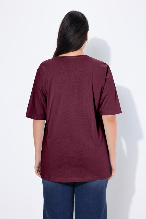 Produktbild Ulla Popken T-Shirt, Rundhalsausschnitt, Relaxed, Halbarm (46, 48)