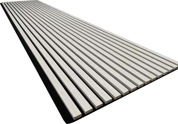 Endorphin 10 Stück Akustikpaneele 61x266x2,1cm Holzfurnier Eiche natur-hell (61 x 266 cm)