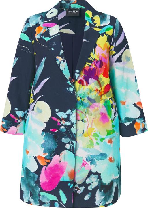 Produktbild Ulla Popken Jacke, A-Linie, Reverskragen, Langarm (50, 52)