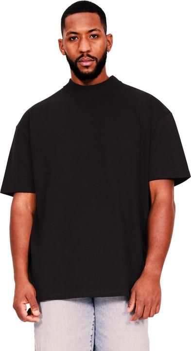 Immagine prodotto Universal Textiles Maglietta oversize da uomo in cotone Ringspun con scollo esteso e alta (S)
