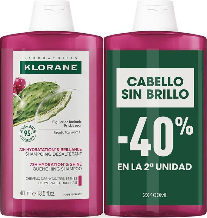 Produktbild Klorane Duplo Barbaria Feigen Shampoo (800 ml, Flüssiges Shampoo)
