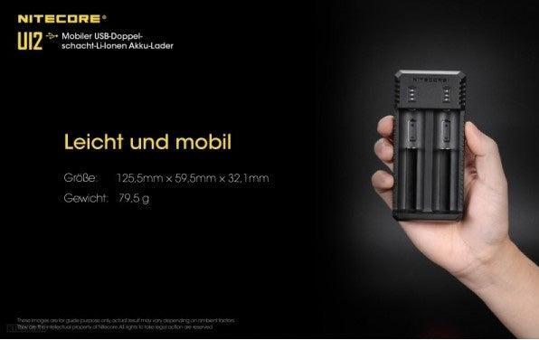 Actual product image Nitecore USB Lader UI2 (1 pcs., Chargers without battery)