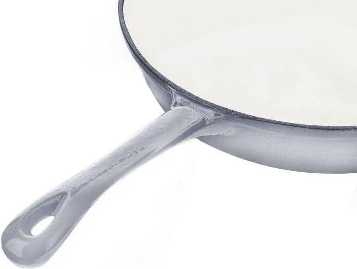Actual product image Kinghoff Enamelled cast iron pan 26cm KH-1519 (Frying pan, Cast iron, 26 x 4.50 cm)