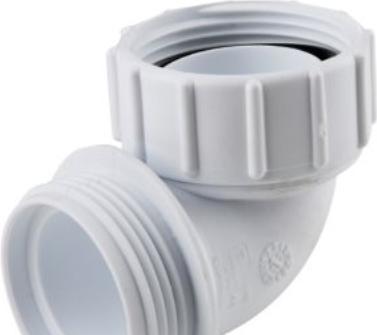 Wavin 1.1/2" x 87,5° Vinkel Hepvo (Winkelverbindung)