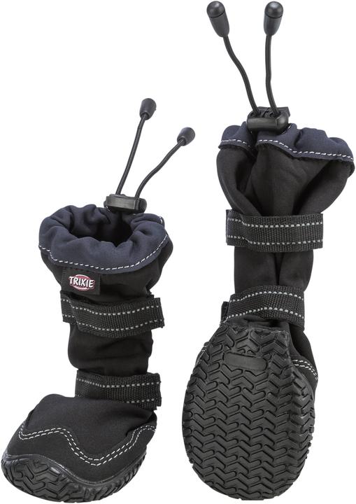 Produktbild Trixie Walker Active Long protective boots, S, 2 pcs., black (S, Hundeschuhe)