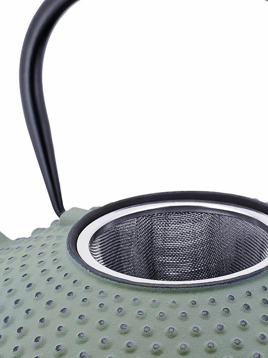 Productafbeelding Bredemeijer Teekanne Xilin 1,25l Gusseisen hellgrün 153090 (1.25 l)