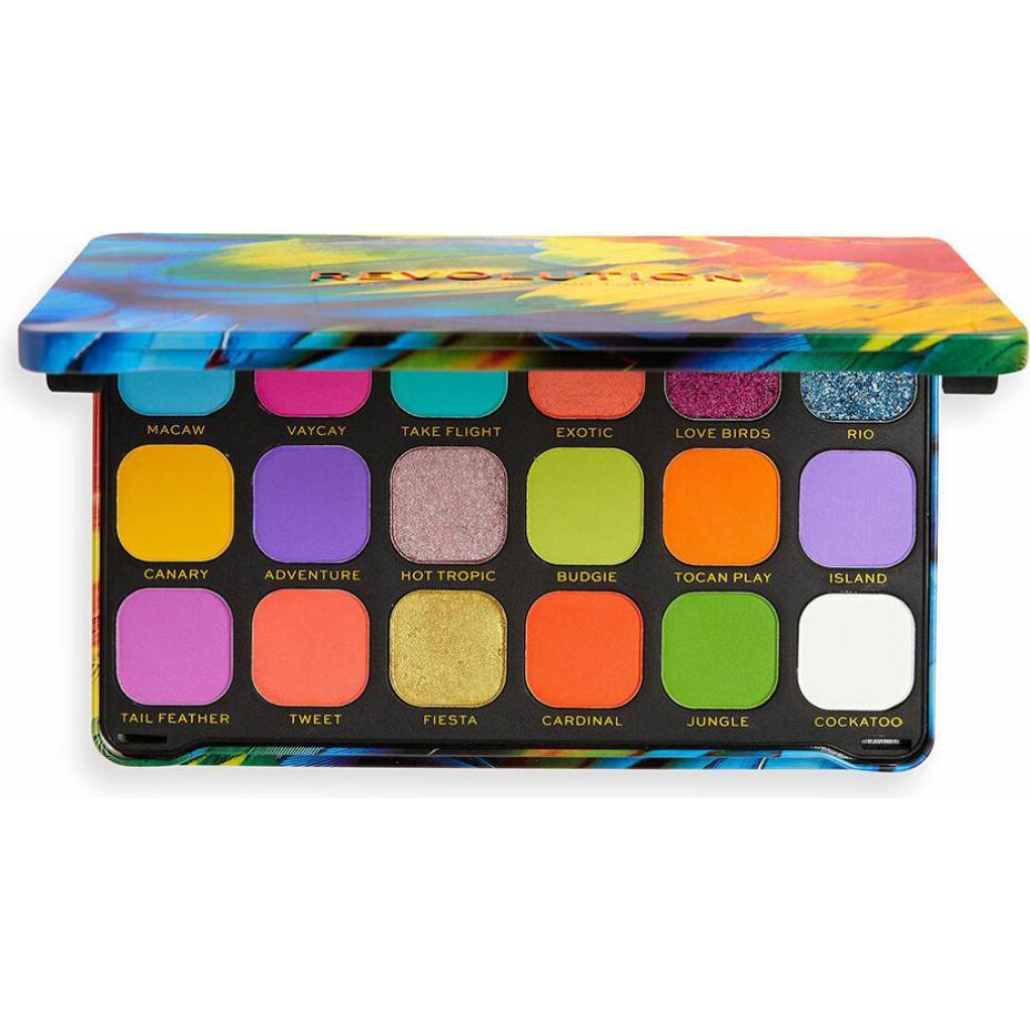 Makeup Revolution, Lidschatten, Forever Flawless (Birds of paradise)