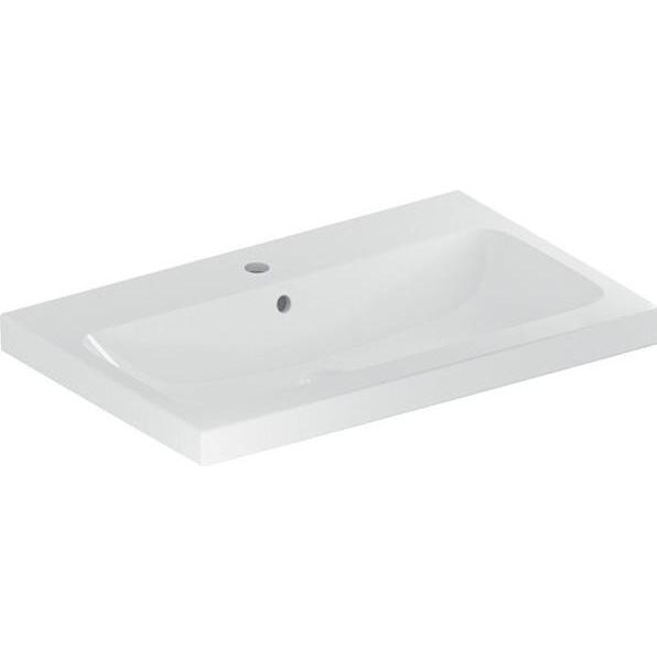 Geberit, Waschbecken, Waschtisch iCon Light 75 cm wei 501835001 (480 mm, 750 mm)