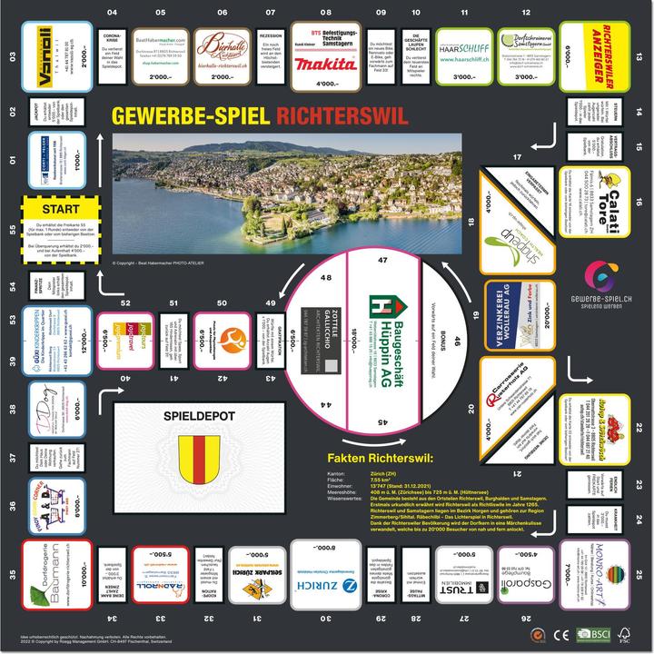 Produktbild Gewerbe-Spiel Richterswill ZH (Deutsch, 2 - 6 Spieler)