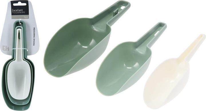 Produktbild Excellent Houseware 3 måleskeer, melamin