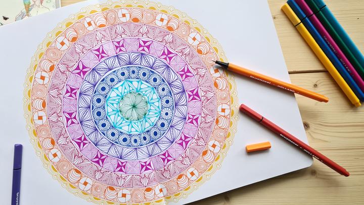 Produktbild Bruynzeel Fineliner Set 6 Farben Basic (6x)