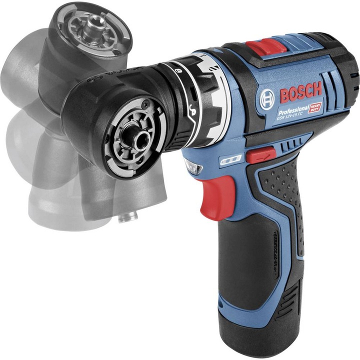 Productafbeelding Bosch Professional GSR 12V-15 FC Set (Oplaadbare batterij)