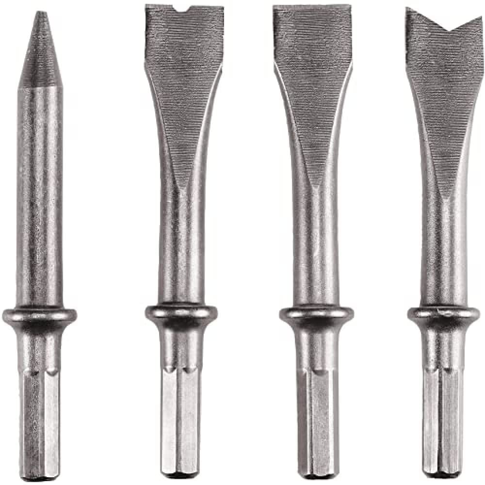 Einhell, Meissel, Kompressoren Meissel-Set 4-tlg