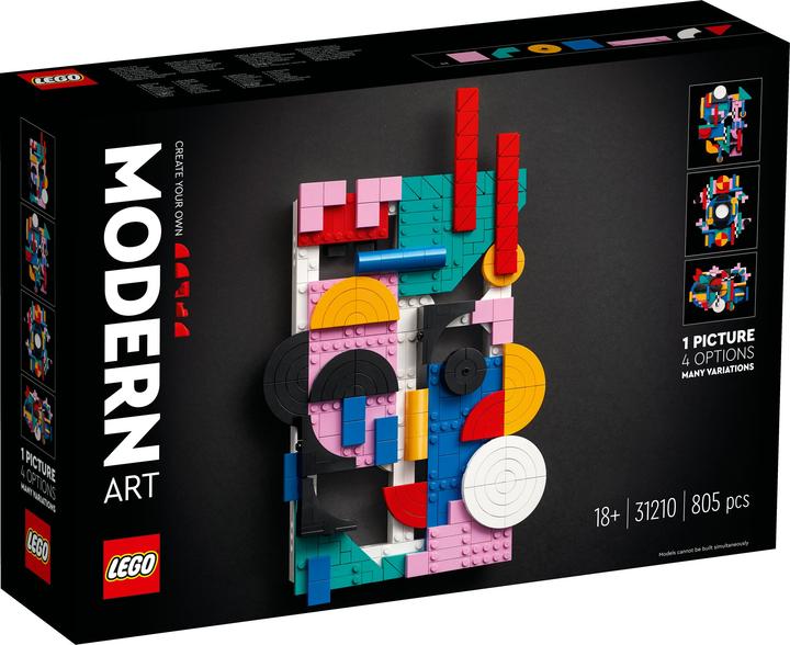 Actual product image LEGO 31210 Modern Art (31210, LEGO Art)