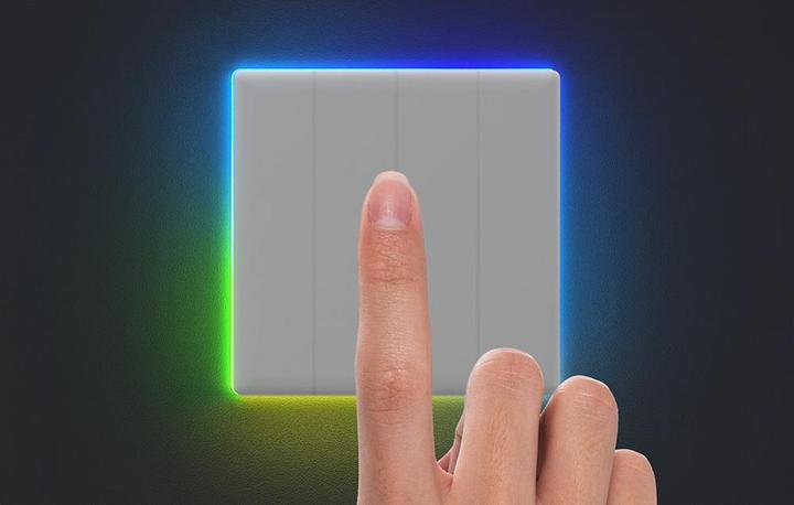 Image du produit Sonoff Commutateur Smart Wi-Fi Touch Wall TX T5 4C (4 canaux)