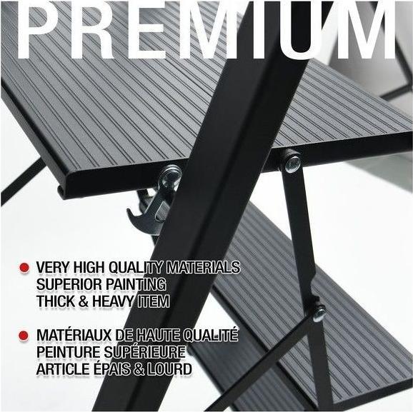 Actual product image Steinbach Stepladder 3 steps black