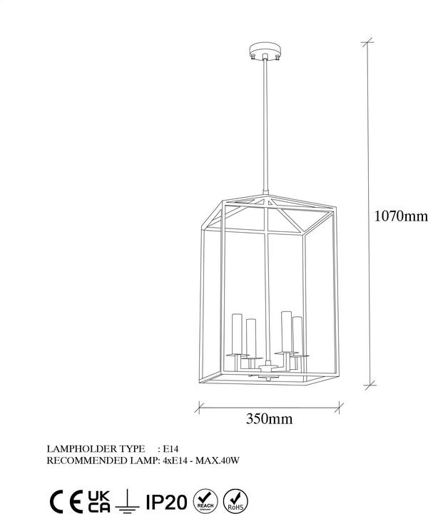 Produktbild Hanah Home Octavia (E14)