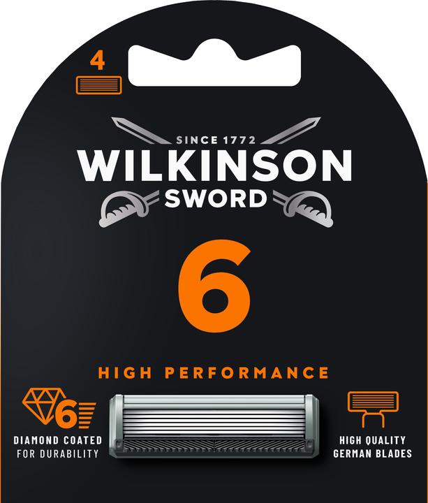 Actual product image Wilkinson - Ersatzklingen Zu 6 High-performance Rasierer (4 x)