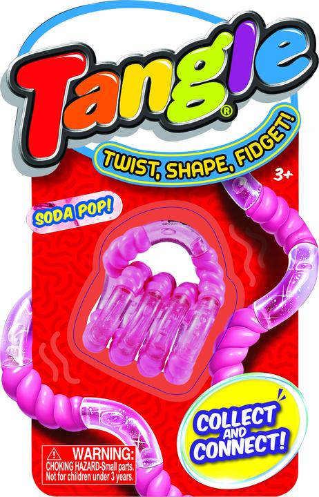 Actual product image Tangle Fidget Toy 85115 Jr. Crush Series, Antistress toy, Promotes coordination and fine motor... (English, French, German, Italian)