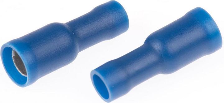 RS PRO Crimpkontakt, Blau, 1.5... 2.5mm², Polyvinylchlorid (PVC), 7mm, Packung à 100 Stück