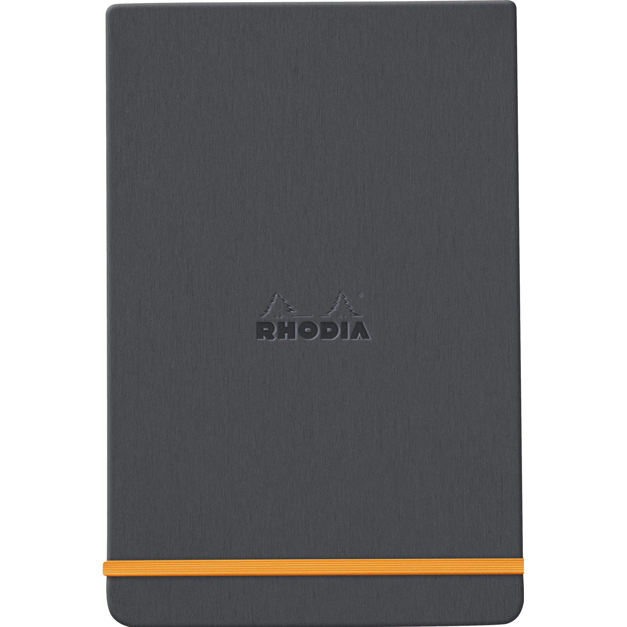 Rhodia, Heft + Block, Notizbücher und Notizhefte Rho (A6, Liniert, Harter Einband)