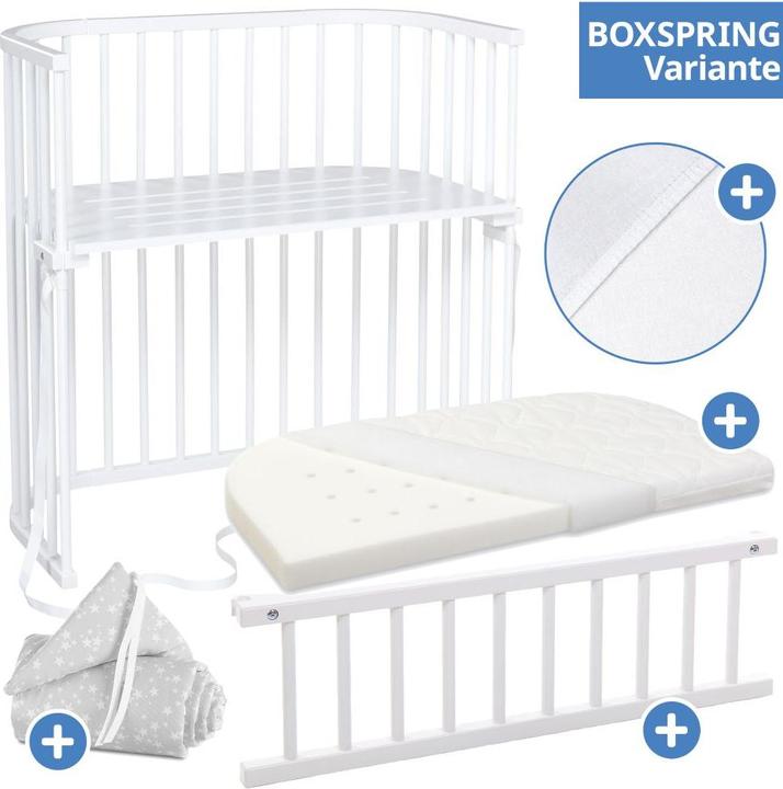Babybay 5-piece extra bed - Boxspring extra bed set (89 x 51 cm)