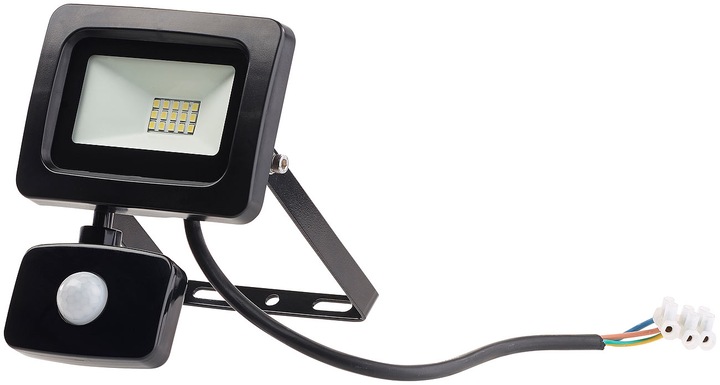 Produktbild Luminea Mini-LED-Fluter mit PIR-Sensor (800 lm, IP44)