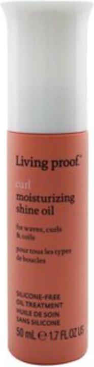 Actual product image Living proof. Curl Moisturising Shine Oil - Hair Oil - 50ml (50 ml)