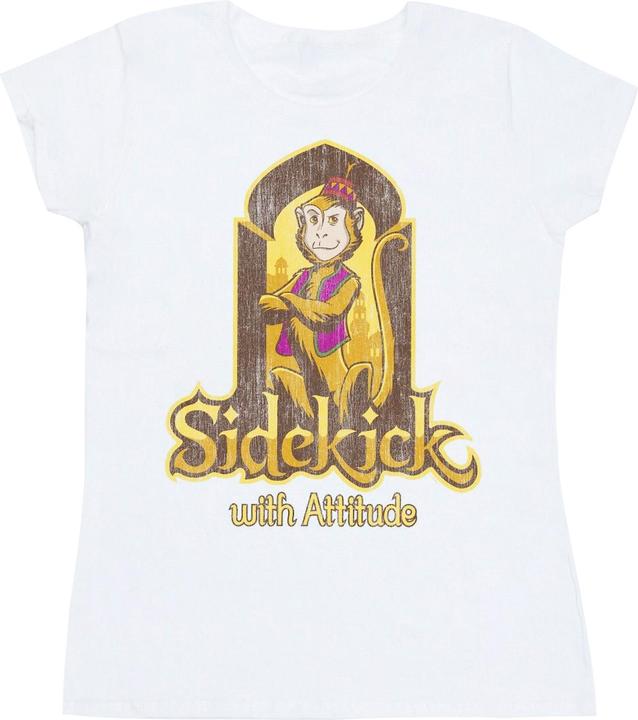 Disney Aladdin Movie Abu Sidekick With Attitude Maglietta Donna (XXL)